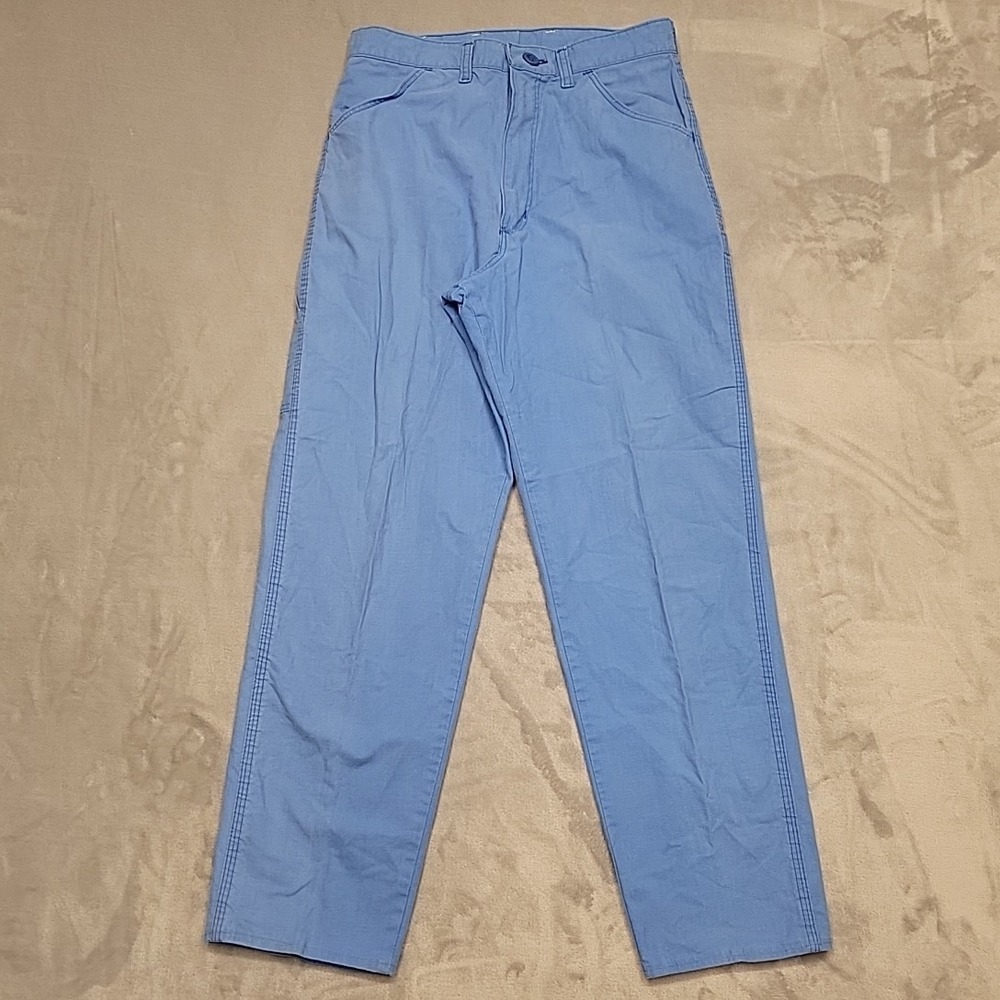 Vintage‎ Wrangler Pants Women 13 Blue Casey Jones Carpenter Workwear Made In USA